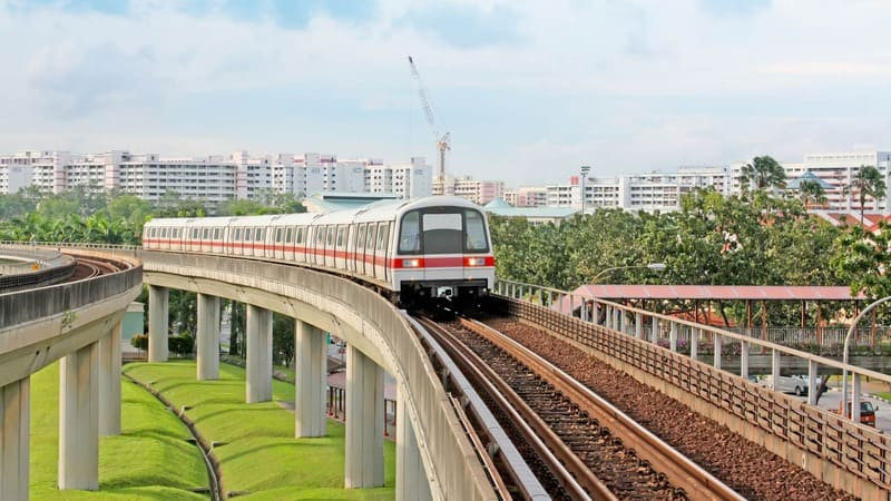 đi MRT ở Singapore đi MRT ở Singapore